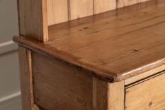 Large 19thC English Pine Dresser - 4394064