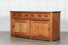 Large 19thC English Pine Dresser Base - 3022854