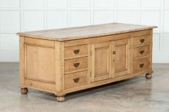 Large 19thC English Pine Dresser Base - 3128613