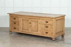 Large 19thC English Pine Dresser Base - 3128615