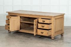 Large 19thC English Pine Dresser Base - 3128616