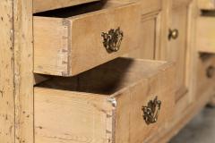 Large 19thC English Pine Dresser Base - 3128622
