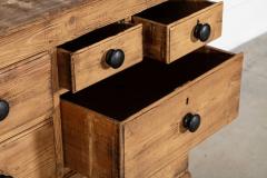 Large 19thC English Pine Dresser Base - 4270733