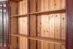 Large 19thC English Pine Glazed Dresser Bookcase - 4435727