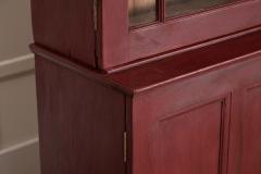 Large 19thC English Pine Glazed Dresser Bookcase - 4435728