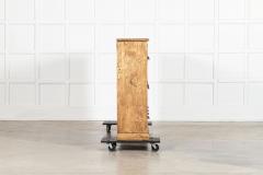 Large 19thC English Pine Haberdashery Drawers - 4270630