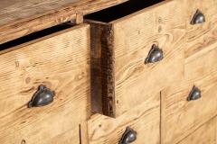 Large 19thC English Pine Haberdashery Drawers - 4270634