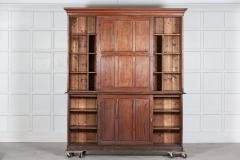 Large 19thC English Pine Housekeepers Cupboard - 2758479