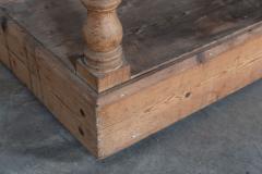 Large 19thC English Pine Pantry Etagere Shelves on Castors - 2960572