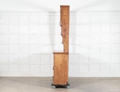 Large 19thC English Pine Waterfall Dresser - 4476810