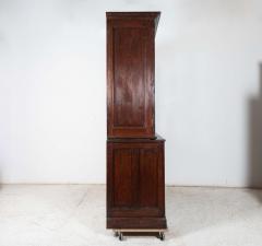 Large 19thC English Specimen Display Cabinet Bookcase - 2544686