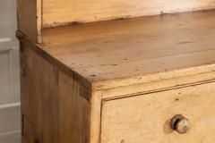 Large 19thC English Vernacular Pine Dresser - 4427806