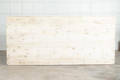 Large 19thC French Bleached Pine Farmhouse Table - 3220108