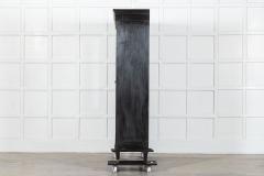 Large 19thC French Ebonised Mahogany Glazed Vitrine Bookcase Armoire - 4026044