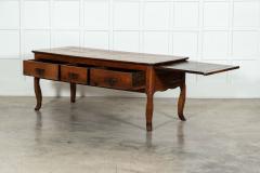 Large 19thC French Fruitwood Server Table - 3391193