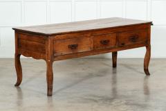 Large 19thC French Fruitwood Server Table - 3391194