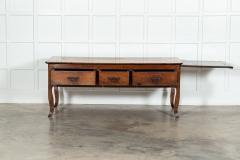Large 19thC French Fruitwood Server Table - 3391203