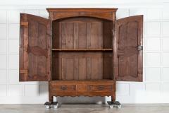 Large 19thC French Oak Armoire - 3923378