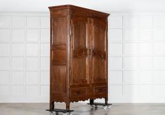 Large 19thC French Oak Armoire - 3923379