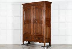 Large 19thC French Oak Armoire - 3923380