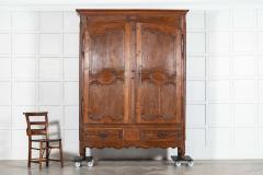 Large 19thC French Oak Armoire - 3923381