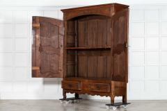 Large 19thC French Oak Armoire - 3923382