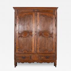 Large 19thC French Oak Armoire - 3925390