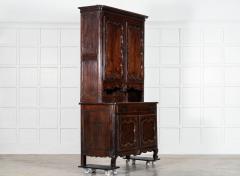 Large 19thC French Oak Chestnut Buffet Deux Corps - 3931179