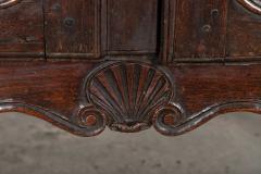 Large 19thC French Oak Chestnut Buffet Deux Corps - 3931187