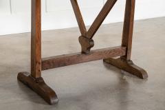 Large 19thC French Oak Vendange Table - 4298049