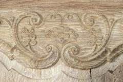 Large 19thC French Provincial Bleached Oak Armoire - 3297557