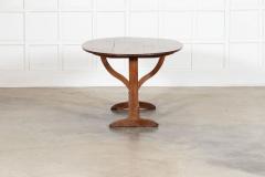 Large 19thC Oval French Fruitwood Vendange Wine Table - 4503229