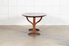 Large 19thC Oval French Fruitwood Vendange Wine Table - 4503234