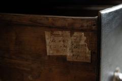 Large 19thC Welsh Ebonised Pine Haberdashery Drawers - 3334657