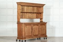 Large 19thc English Pine Vernacular Dresser - 3373229