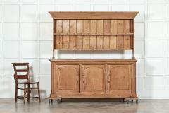 Large 19thc English Pine Vernacular Dresser - 3373230