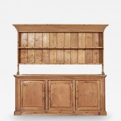 Large 19thc English Pine Vernacular Dresser - 3373710