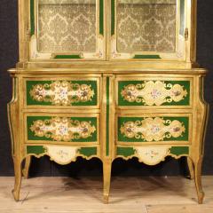 Large 20th century Florentine display cabinet - 4005522