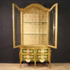 Large 20th century Florentine display cabinet - 4005523