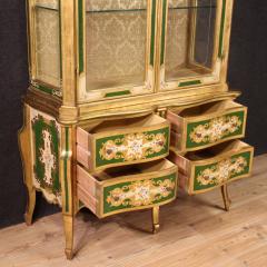 Large 20th century Florentine display cabinet - 4005524