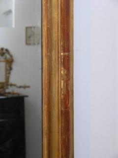 Large 24 Karat Gold Leafed Louis Philippe Mirror - 444850