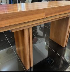 Large 3 drawers console table in fine cherrywood  - 3376885