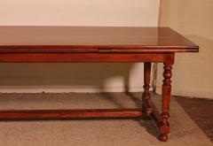 Large 4m Long Louis XIII Style Extending Table In Cherry Wood - 3731763