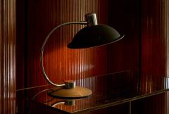 Large Adjustable Mid Century Table Lamp in Chrome and Black 1960s - 4395633