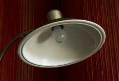 Large Adjustable Mid Century Table Lamp in Chrome and Black 1960s - 4395726