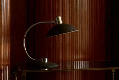 Large Adjustable Mid Century Table Lamp in Chrome and Black 1960s - 4395830