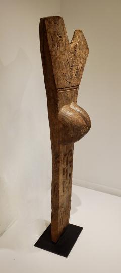 Large African Antique Mounted Dogon Toguna Post or Sculpture - 2315356