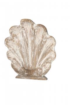 Large American Carved Wood And Painted Shell - 4292648