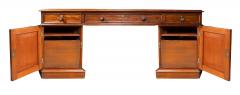 Large And Impressive George IV Mahogany Partners Desk Stamped T Wilson London - 4706616