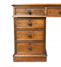 Large And Impressive George IV Mahogany Partners Desk Stamped T Wilson London - 4706630